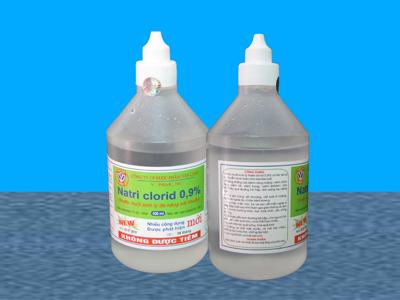 Nước muối sinh lý Natri Clorid 0.9% 