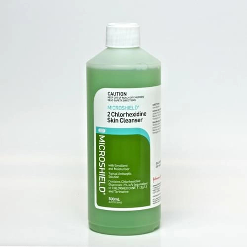 Dung dịch rửa tay sát khuẩn Microshield Chlorhexidine 2% 500ml
