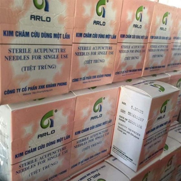 Kim châm cứu khánh phong (các số)