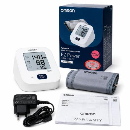 Máy đo huyết áp Omron EZ Power HEM-7183 - Có kèm Adapter,