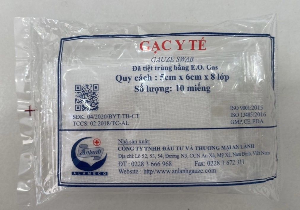  Gạc 5x6,5 x8 lớp An Lành