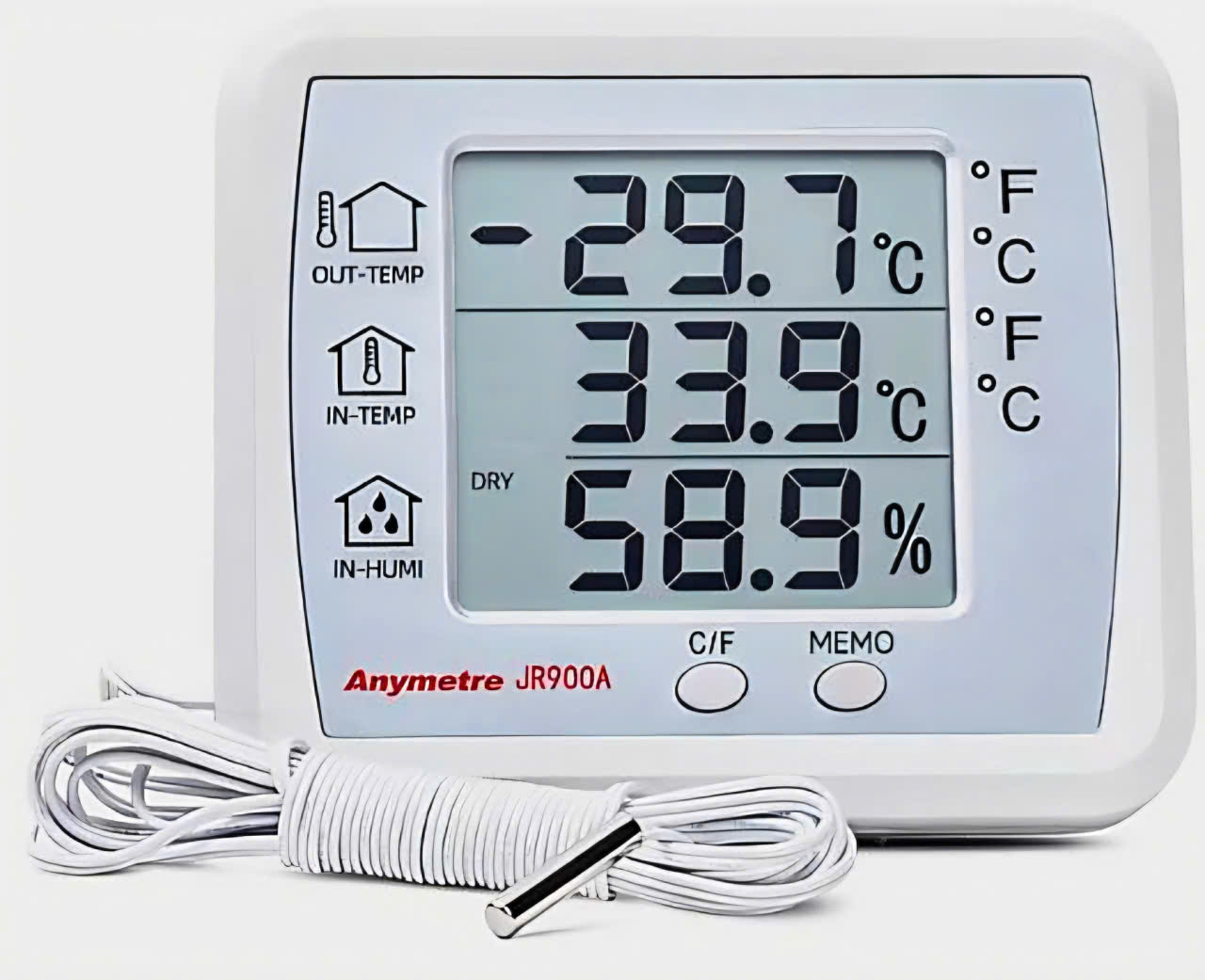 Nhiệt ẩm kế điện tử Anymetre JR900A